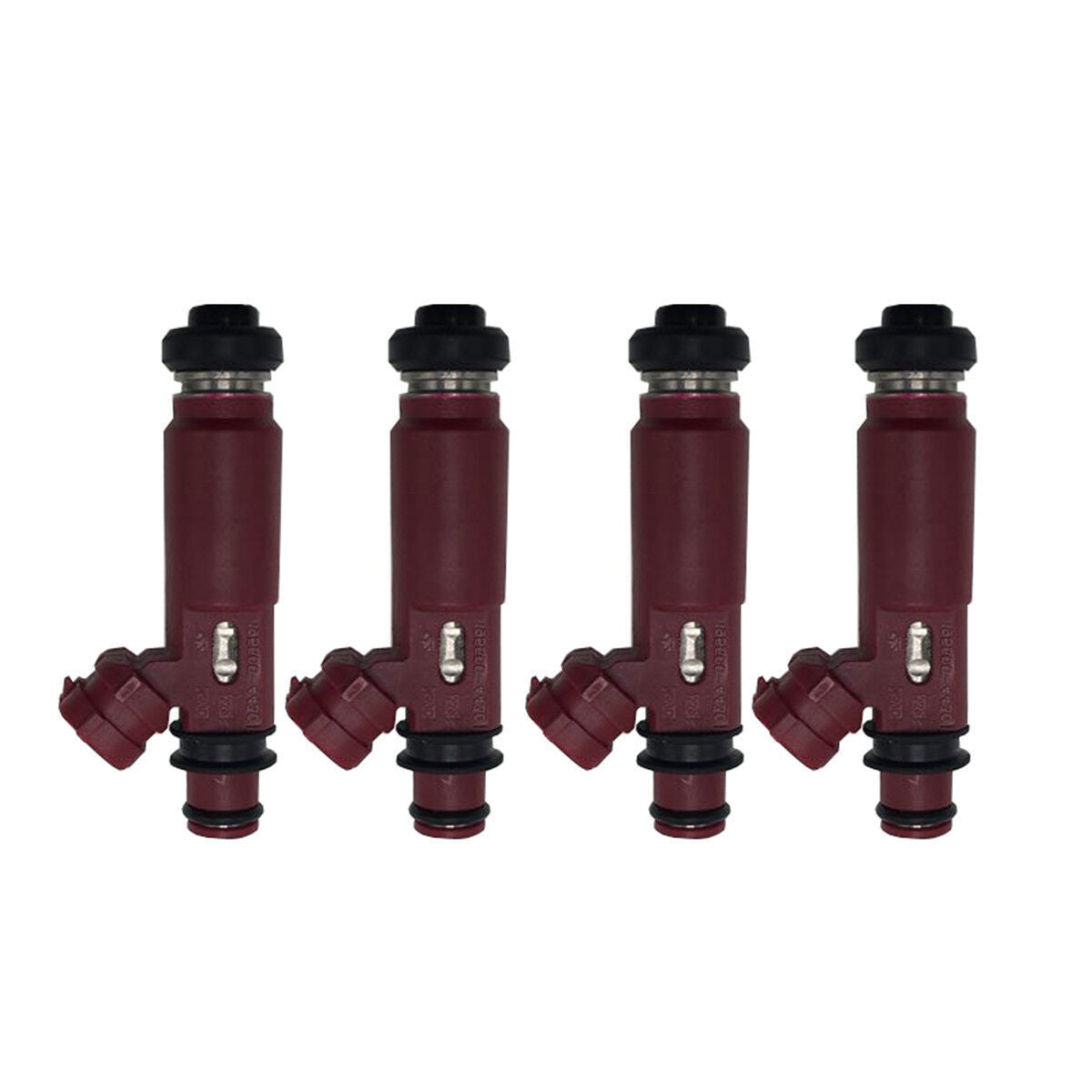 Set of 4 Fuel Injectors 195500-4430 for Mazda RX8 Miata 2004-2008