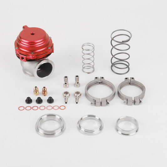 For Tial 44mm External Wastegate MVR V-Band Flange Turbo Water Cooled Red