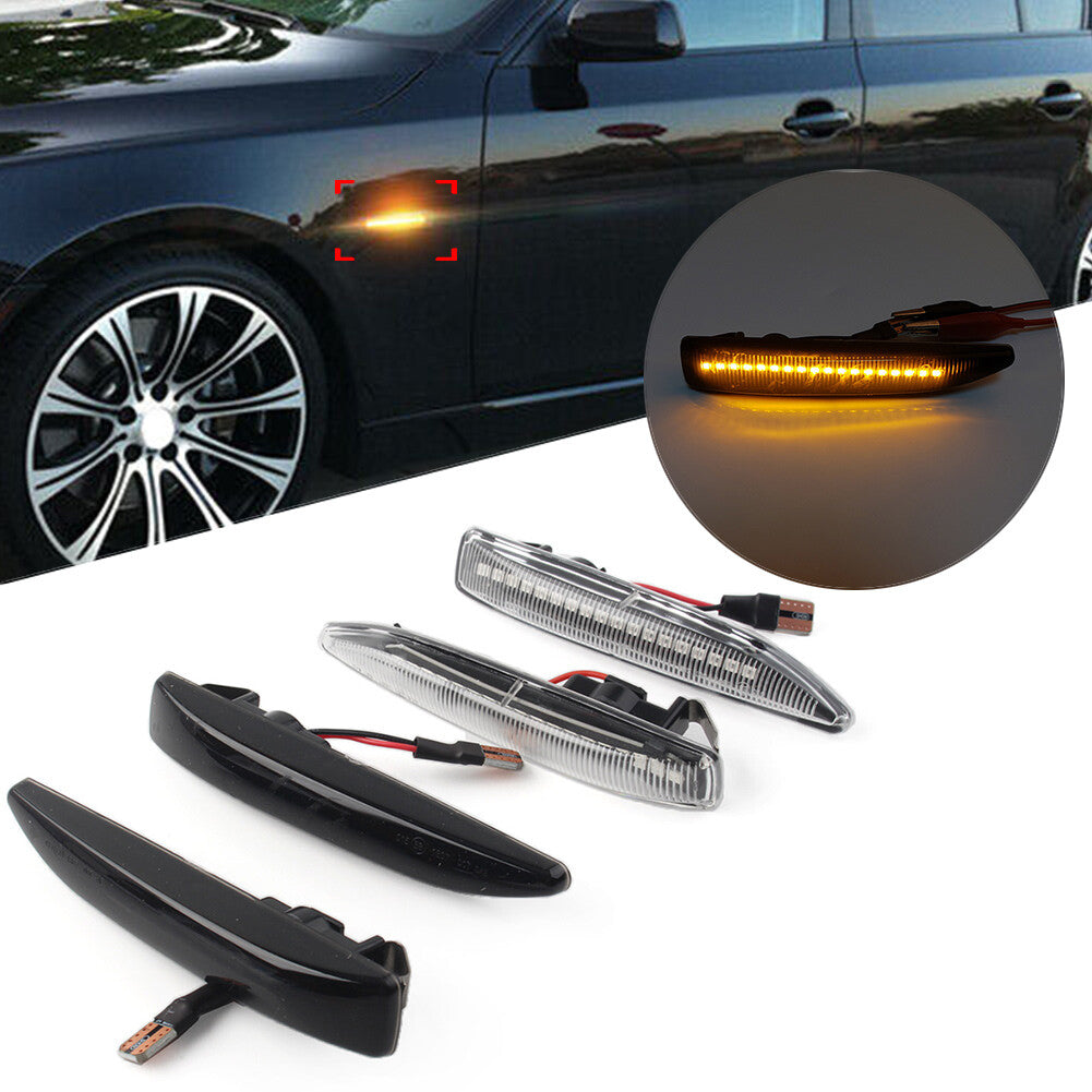 LED Side Marker Light Turn Signal Lamp for BMW 7 Series E65 E66 E67 E68 2001-08