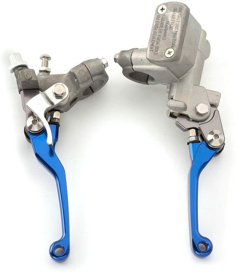 Brake Master Cylinder Clutch Perch Levers Kit for YAMAHA DT125R, XTZ125, TW125,