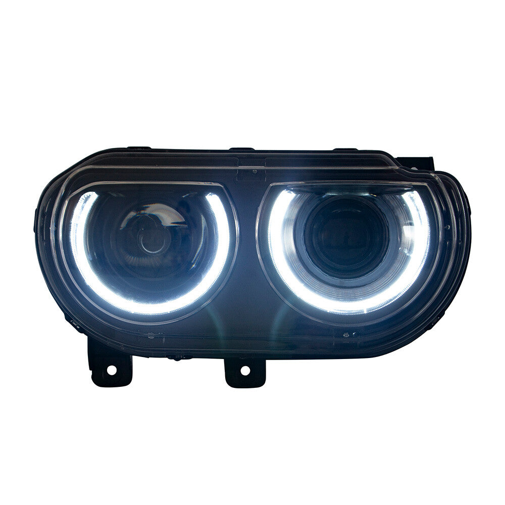 US 2X LED Headlights for Dodge for Challenger 2008-2014 LED Front Lamp Assembly