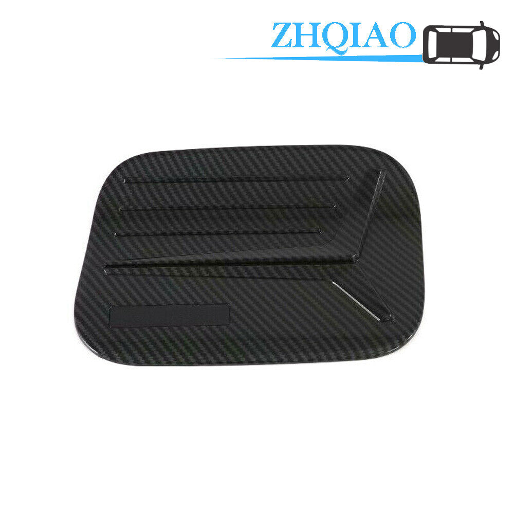 Carbon Fiber Look Oil Fuel Tank Cap Cover Fit for Toyota Prius 2016-2020