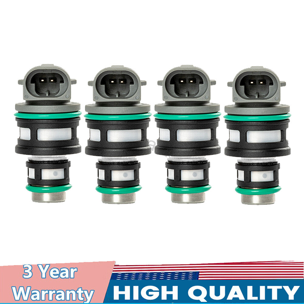 4 pieces of new 2.2L fuel injectors for Chevrolet for GMC Knight for Buick Pontica (model 19244616 17113197).