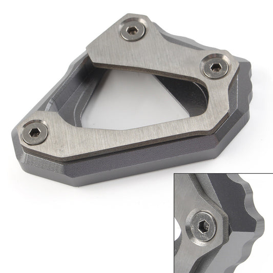 St?nder Seitenst?nder Vergr??erer Fu?st¨¹tze Pad Platte f¨¹r for Yamaha MT-10 2015-21