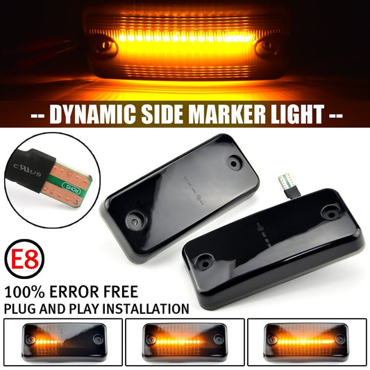 Dynamic Side Marker Turn Light for Peugeot for Citroen for Renault for VOLVO for DAF for JEEP for JEEP