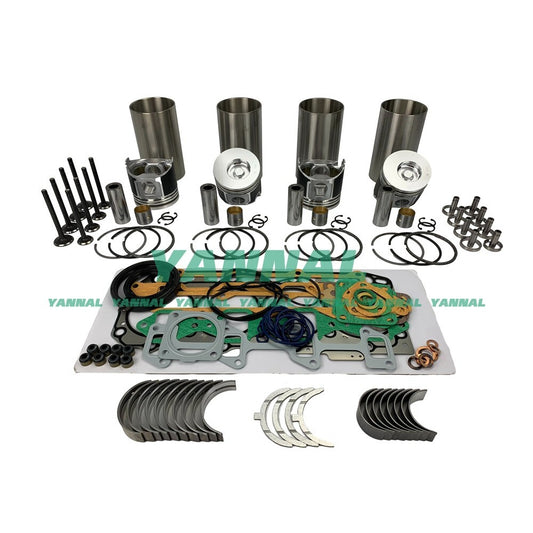 4TNV88 Overhaul and Rebuild Kit with Full Washer Bearings for Yanmar and Komatsu Engines