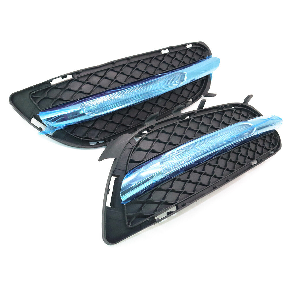 DRL LED Daytime Running Lights and Fog Lights for Mercedes W212, E250, E300, E350 (2009-13)