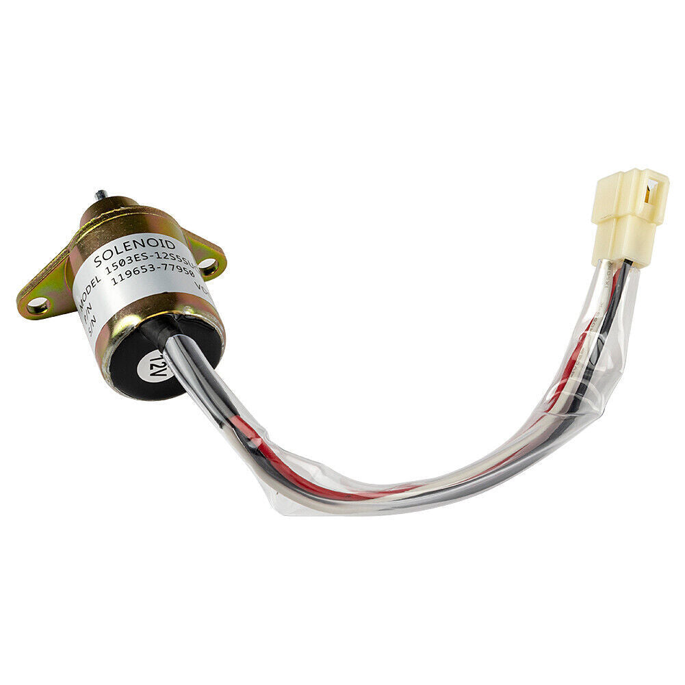 For Yanmar 1503ES-12S5SUC5S 119653-77950 Fuel Shut Off Solenoid Valve Shutdow
