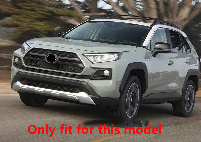 Chrome Front Grill Grille Bumper Cover Trim for TOYOTA RAV4 2019-2024 Adventure