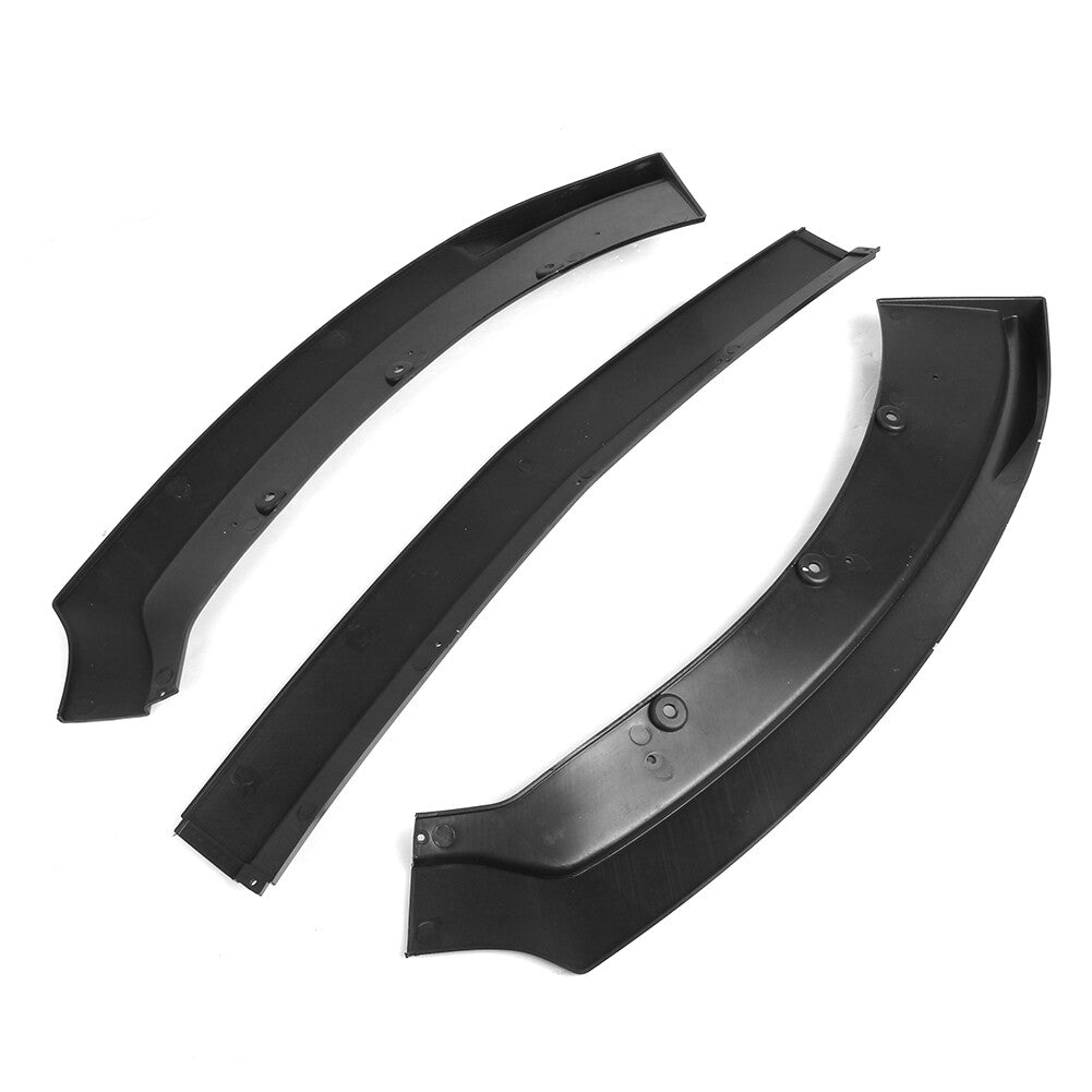 Front Bumper Lip Chin Spoiler Wing Body Kit Black for Ford for Mustang 2015-2017