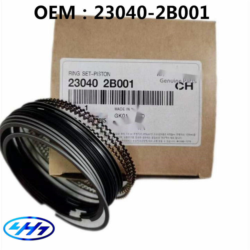 Set of Engine Piston Ring STD Fit for 2009-2011 for Kia Soul 1.6L 23040-2B001
