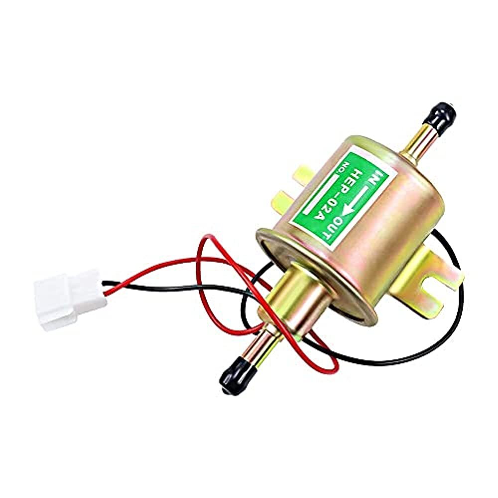 12V Low Pressure Universal Heavy Duty Gas Diesel Inline Electric Fuel Pump