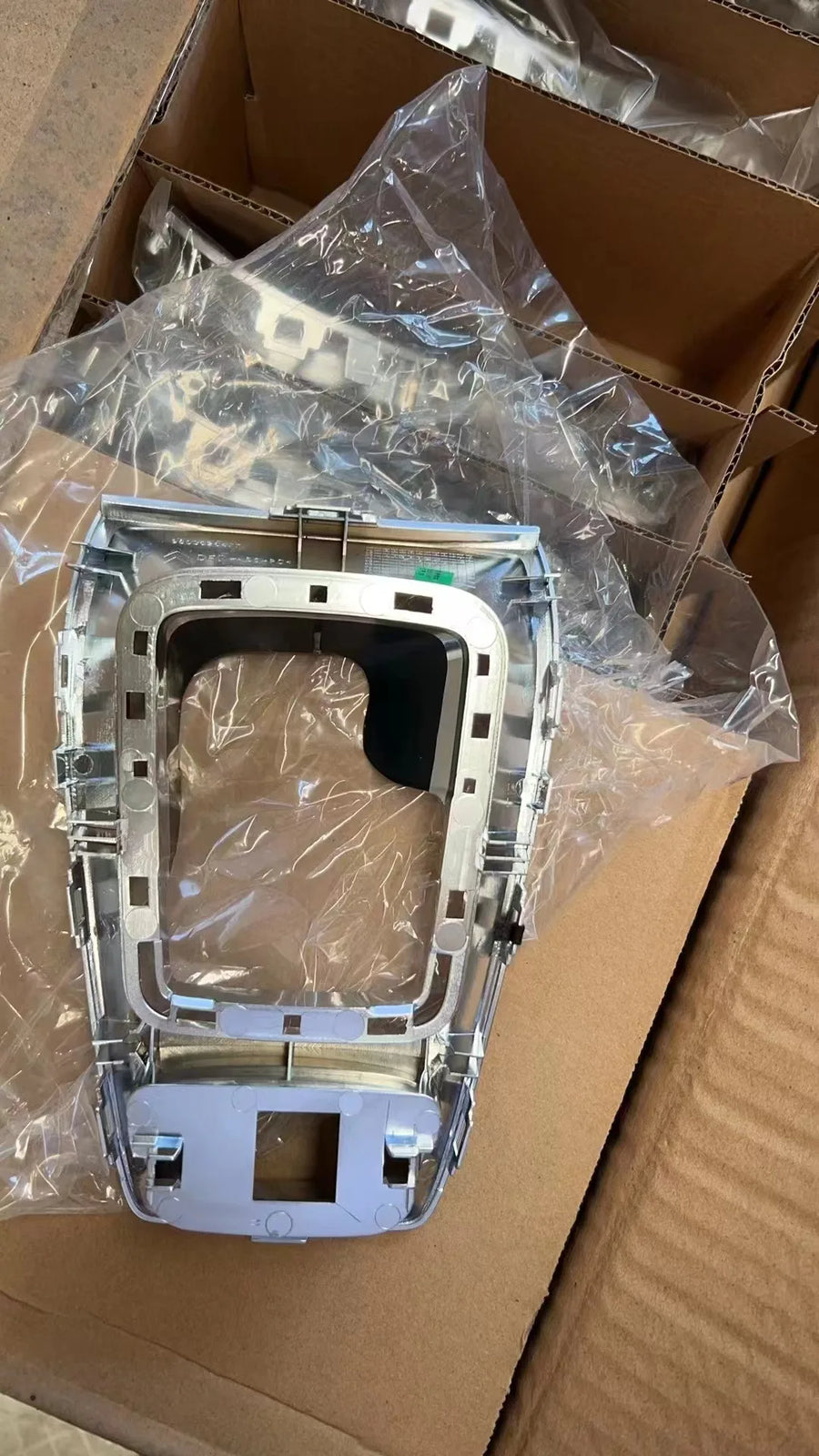 9803626477 for Citroen C5 shift silver panel frame Gear lever gear frame cover