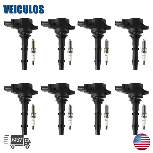 6X Ignition Coils  6X Iridium Spark plugs for Mercedes-Benz C300 E350 UF535