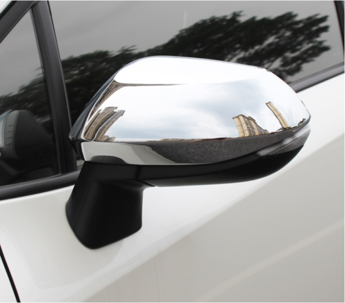 for Toyota for Corolla 2019-2023 ABS Chrome Car Side Door Rearview Mirror Cap Covers