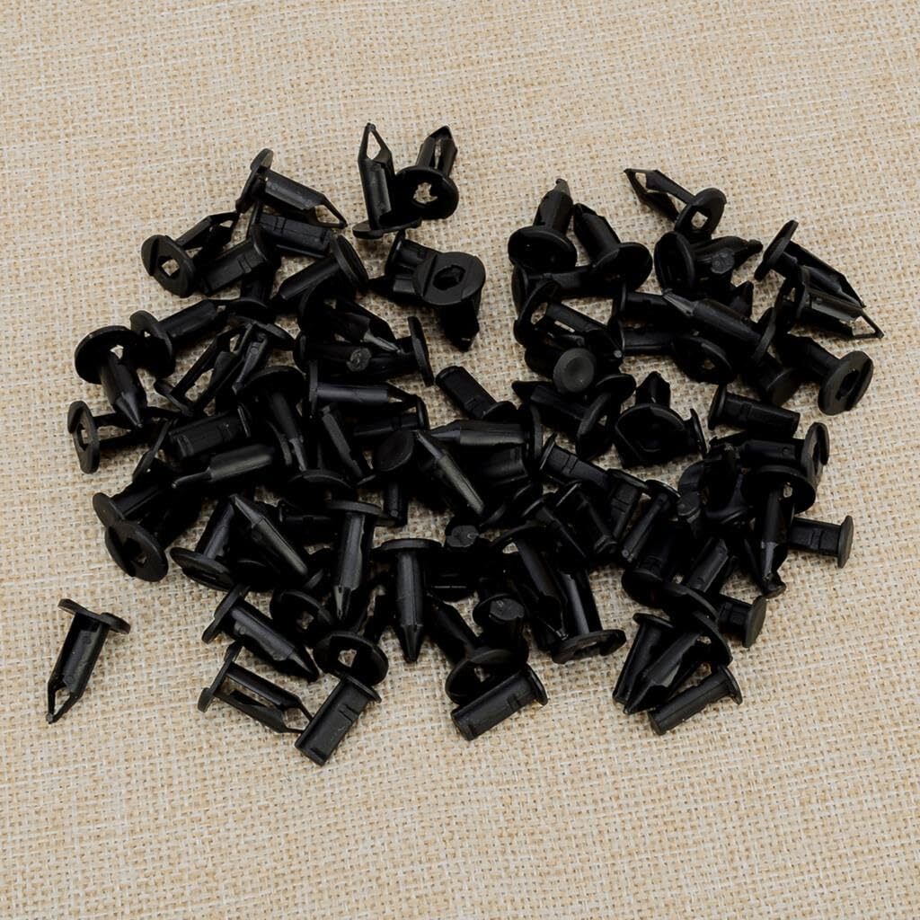 15-piece pack suitable for GM 1400806 bumper molding clip-push retainer extension rivets