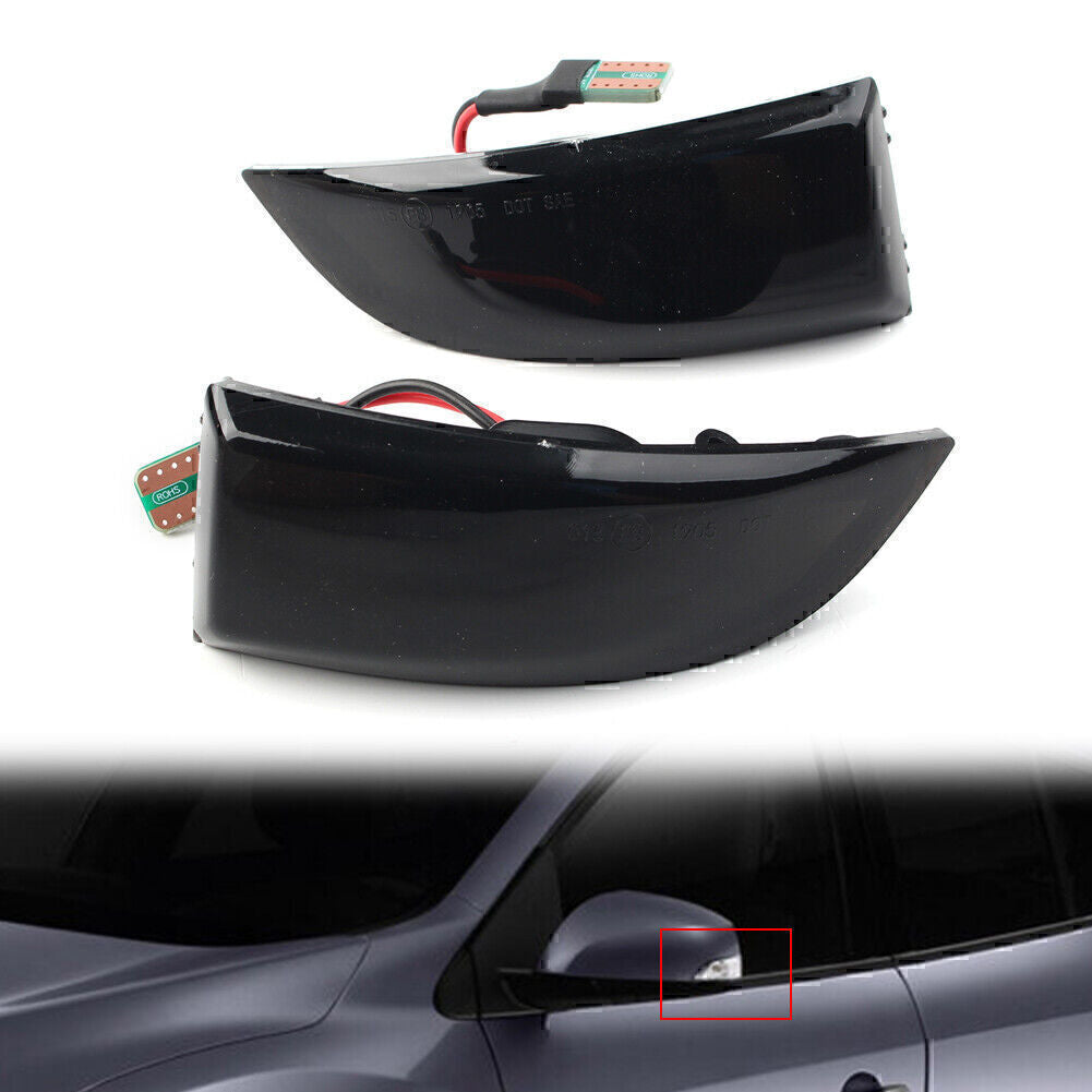 LED Dynamic Turn Signal Light Mirror Lamp for Renault Megane MK3 Scenic Fluence