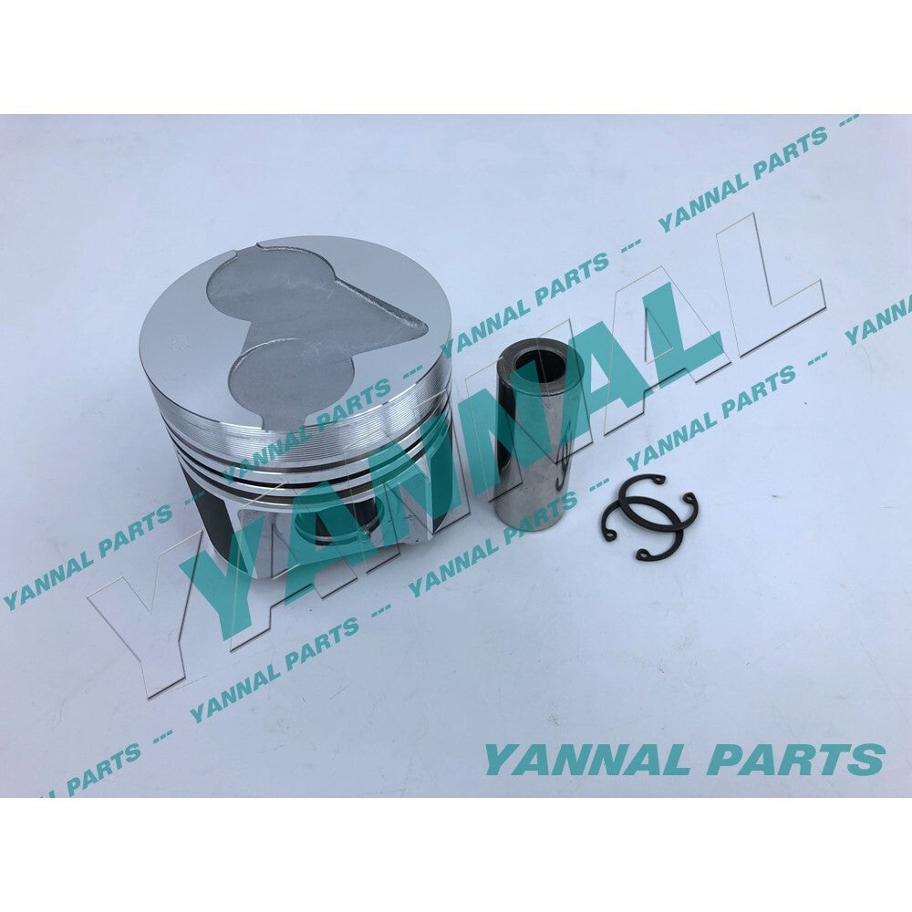 5-piece piston with piston rings + 0.5 mm for Kubota F2503 engine (oversized)