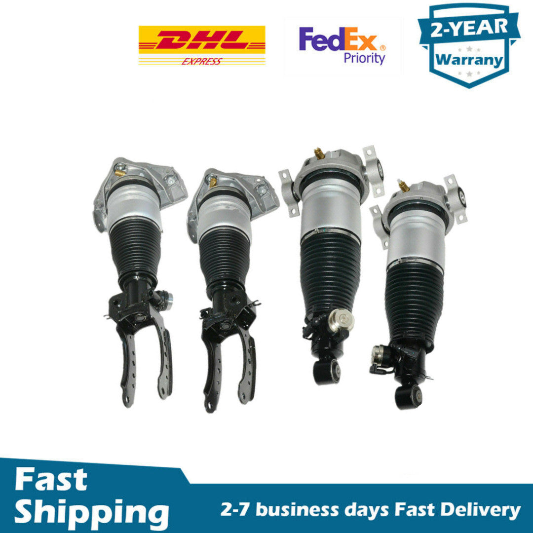 4PCS Front Rear Air Suspension Shock Struts for VW Touareg 7LA 7L6 7L7 2002-10