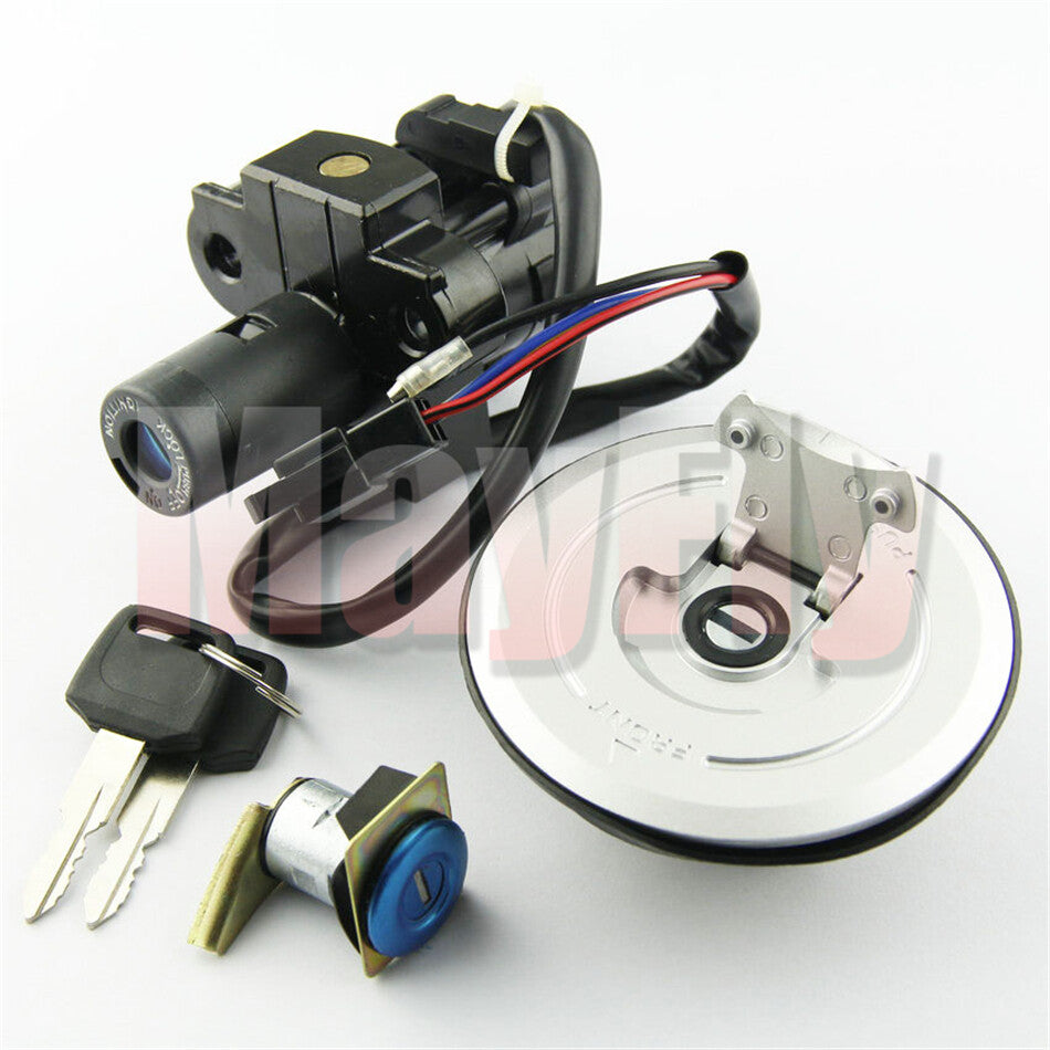 Ignition Switch Lock Fit for Honda CBR250R 2011-2013 2012 Fuel Gas Cap Key Set