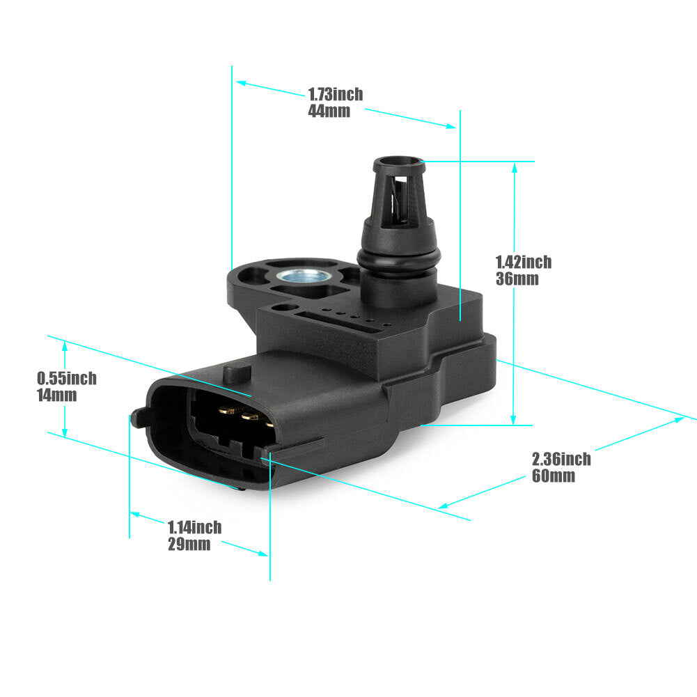 0261230099 Intake Manifold Pressure Sensor for Polaris RZR 570 800 900 1000