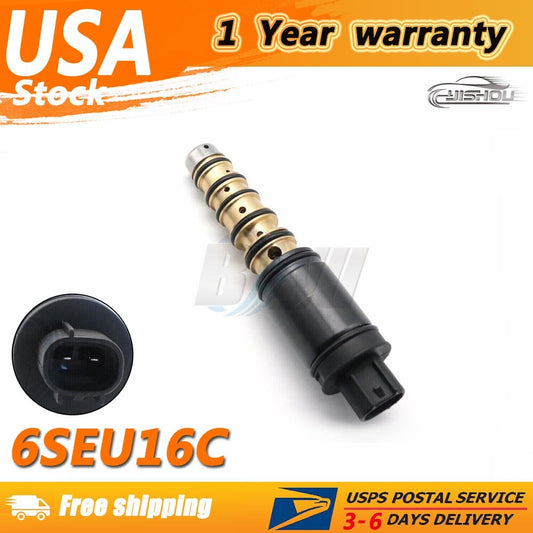 NEW 6SEU16C Fit for Toyota for Camry RAV4 2.4L CV47 A/C Compressor Electronic Valve
