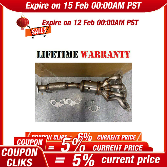 Manifold Catalytic Converter W/Gaskets for Ford Focus 2012-2018 2.0L 4Cyl 30580