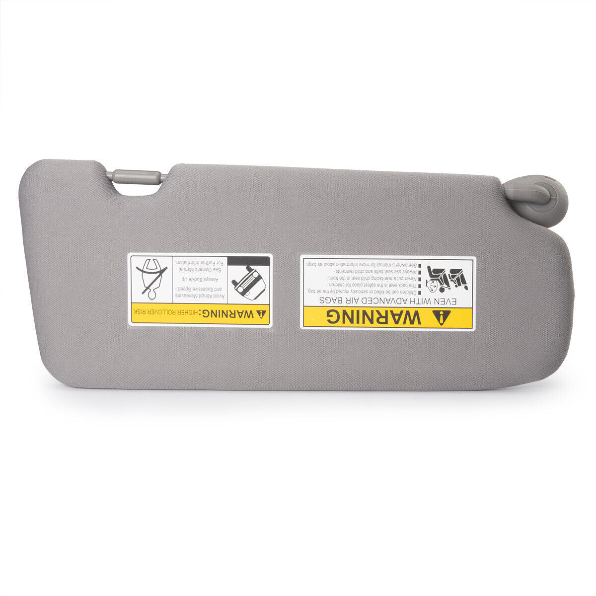 Gray left sun visor with mirrored light 83280-TLY-H11ZB, suitable for Honda CR-V 17-22 18 19