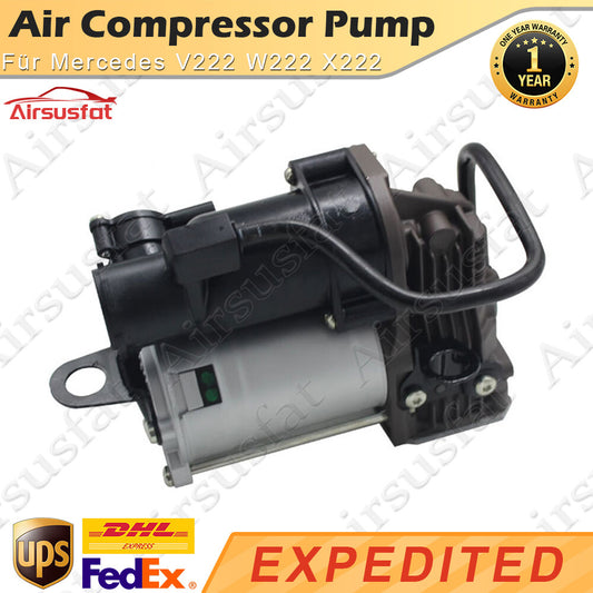 for Mercedes-Benz S-Class V222 W222 X222 S 300 350 500 Air Suspension Compressor