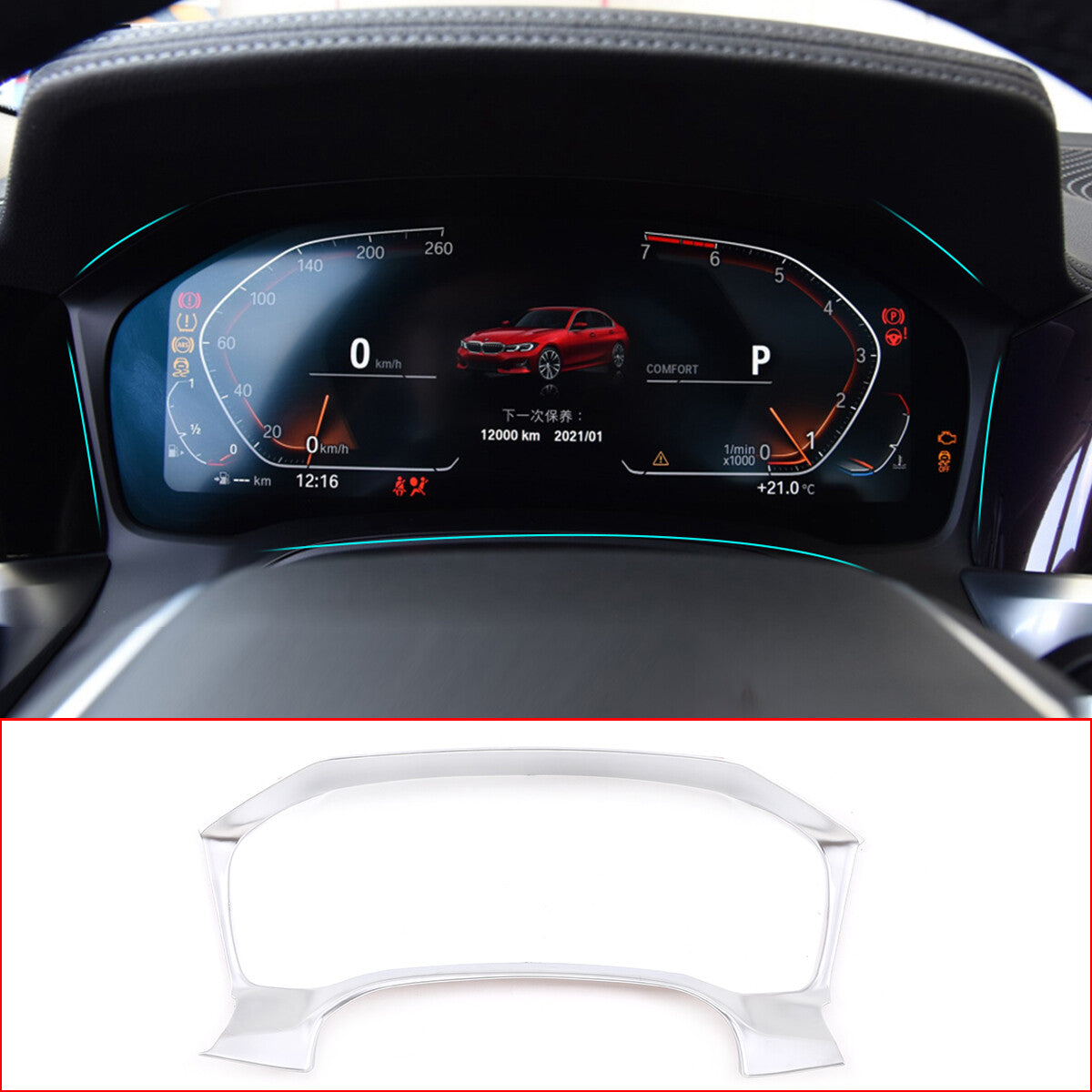 2-Piece Smoked Bumper Side Fender Light Cover Trim for Mazda MX-5 2016-2023