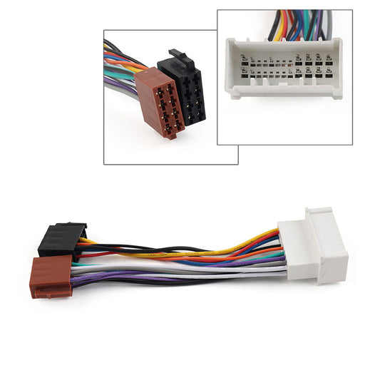 Car Stereo Radio Plug Lead Loom Adaptor ISO Wiring Harness for Kia Rio for Hyundai