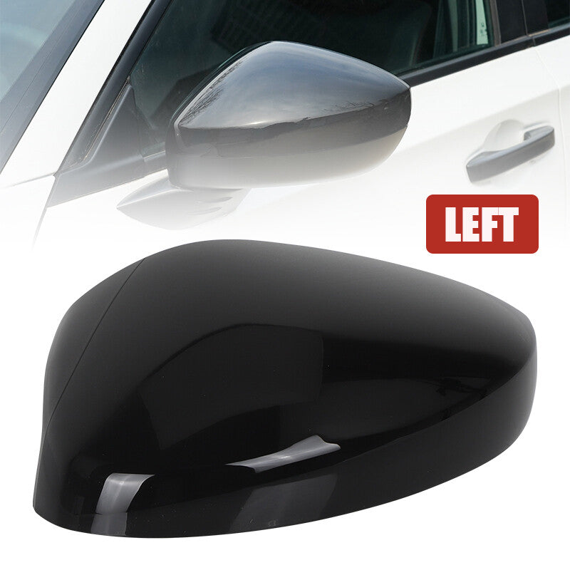 Driver Left Side Rear View Mirror Cover Cap Black For 11th for Honda for Civic 2022-2024