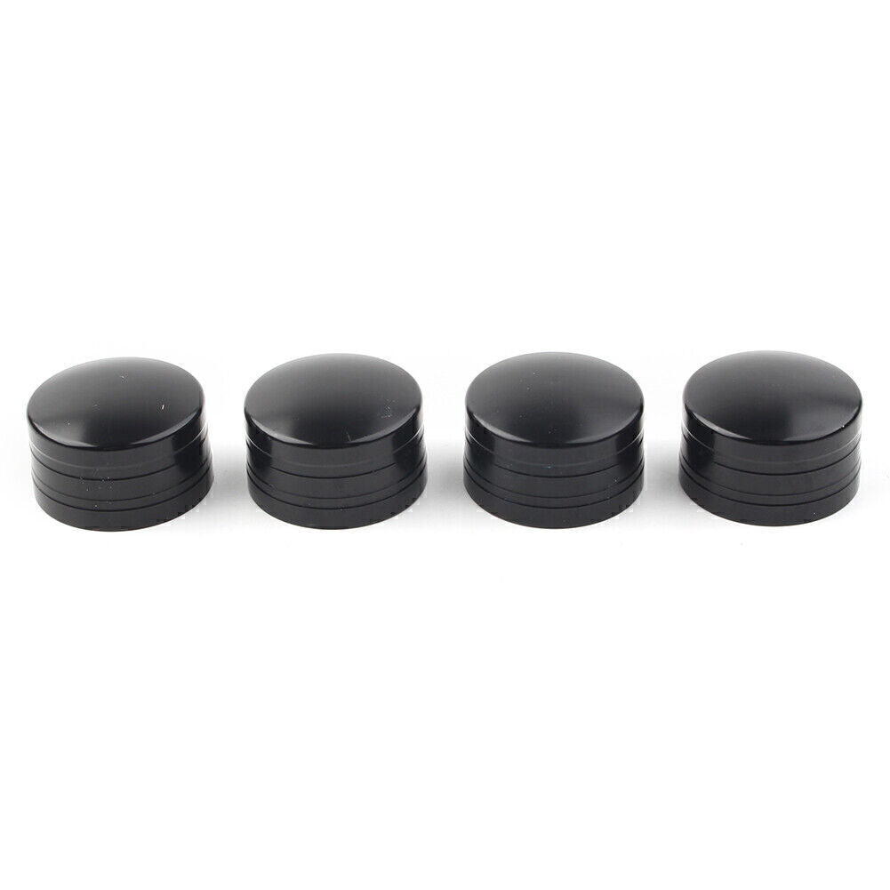 4x Head Bolt Spark Plug Covers for Harley Sportster XL Twin Cam Touring Chrome