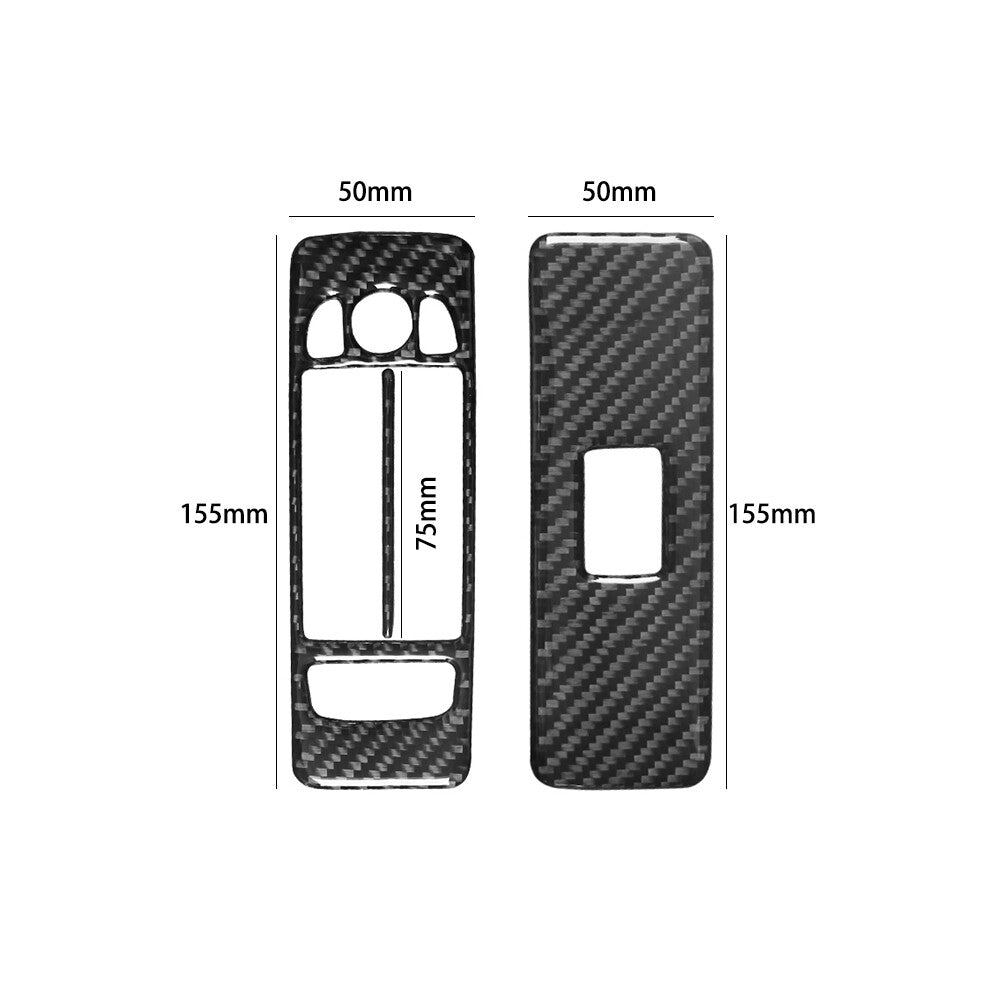 Carbon Fiber Power Window Control Trimming for Land Rover Discovery Sport 2015-19