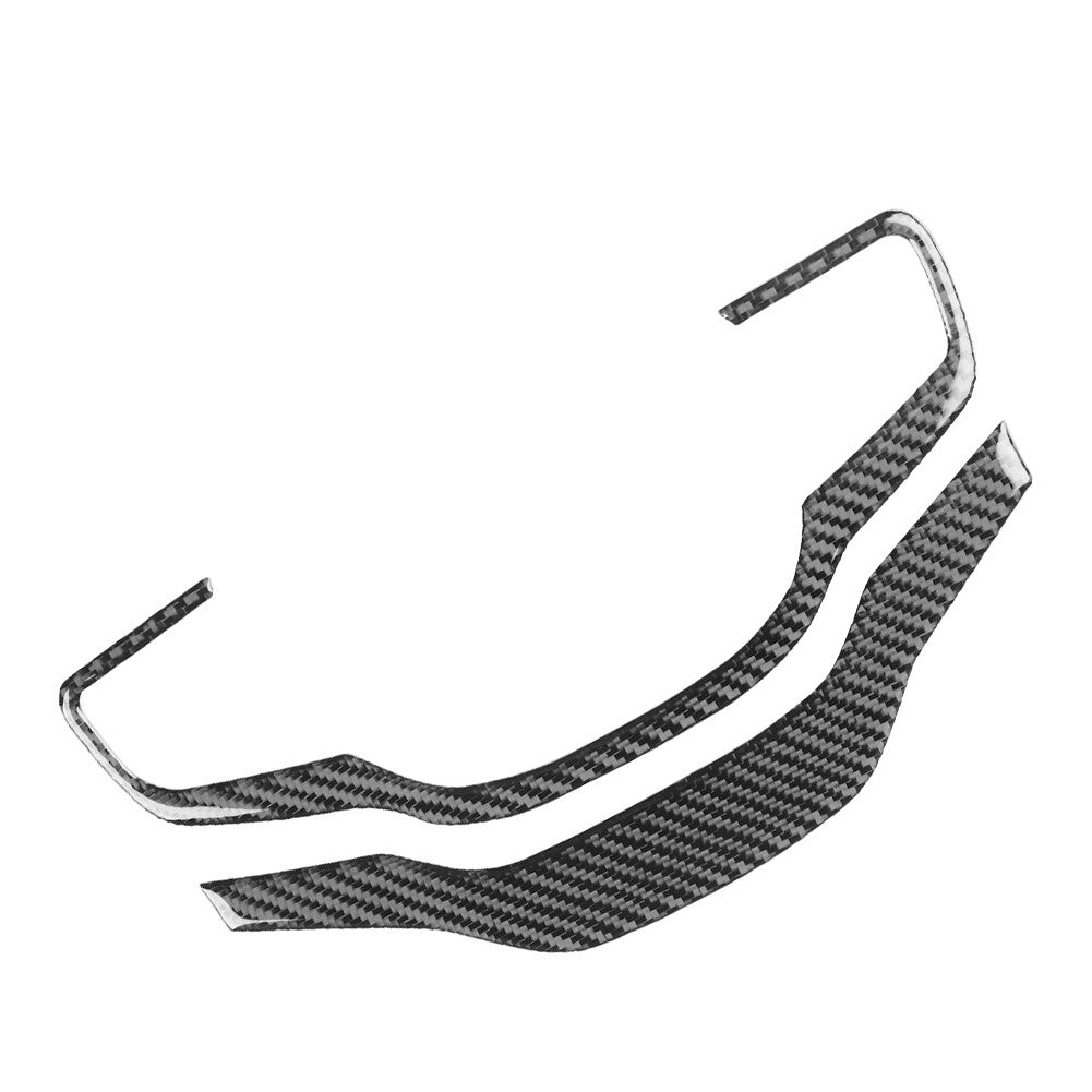 Black Steering Wheel Button Frame Cover Trim for Jaguar for F-Type 2013-2024