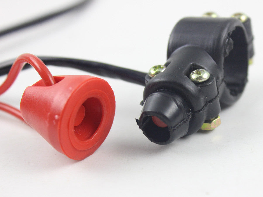 Universal Kill Switch 50cc 70cc 110cc 125cc ATV Pit Dirt bikes tether Line SUNL