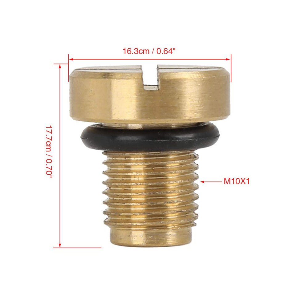2Pcs 17111712788 Vent Brass Radiator Coolant Bleed Screw for BMW E36 E39 E46 E90