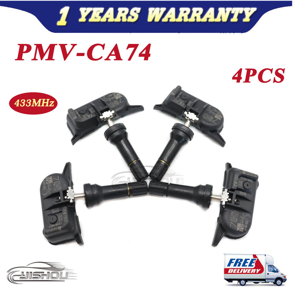 New (4)TPMS Tire Pressure Sensor for Nissan Infinit 40700-5ZH0A PMV-CA74