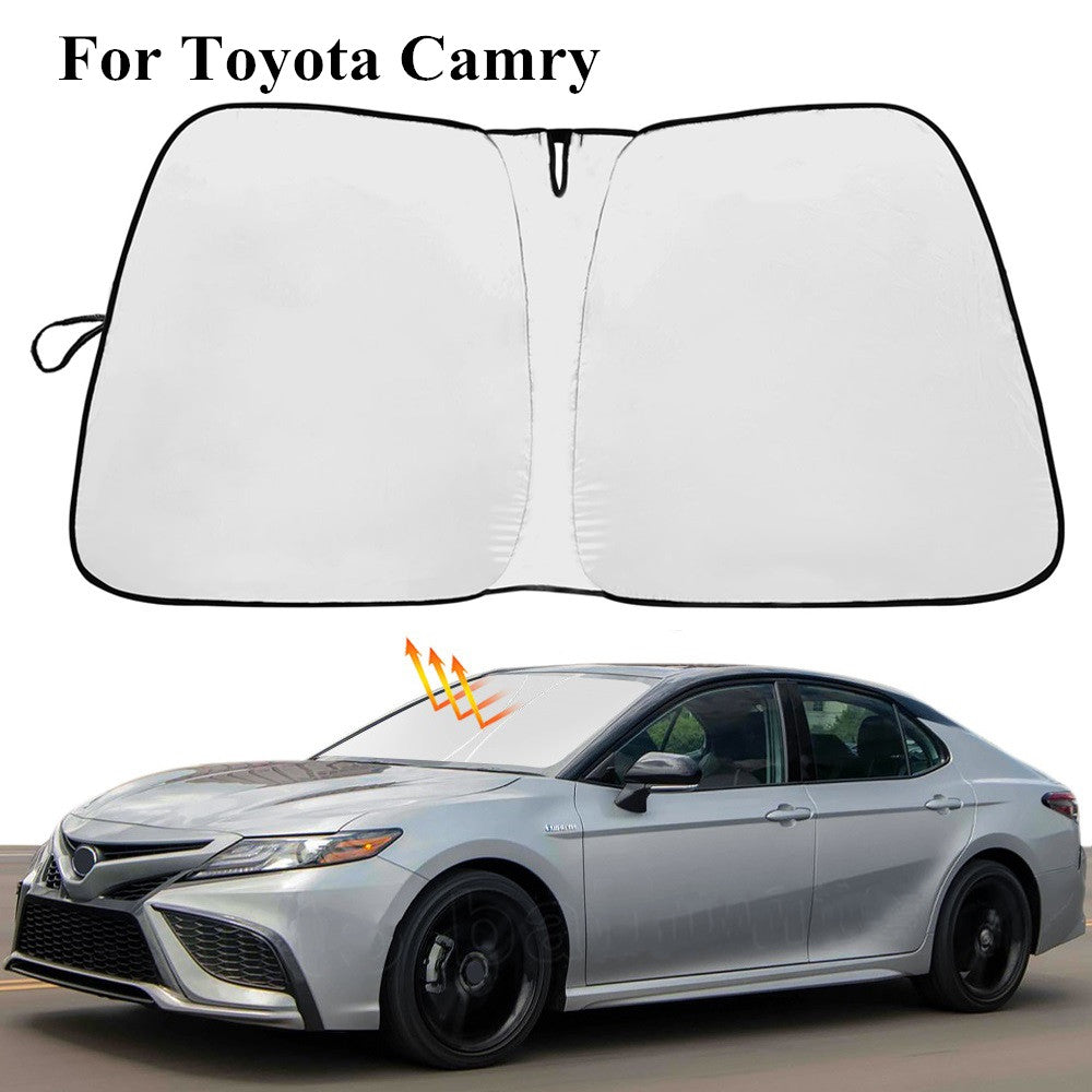 For 18-23 for Toyota for Camry Sedan Front Windshield Sun Shade UV Block Window Cover