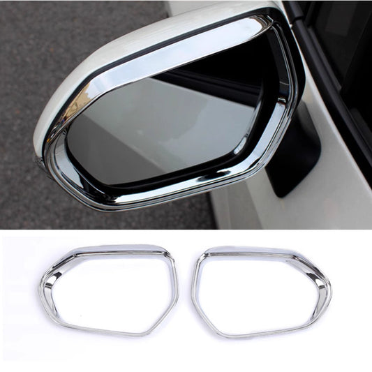 for Toyota for Corolla 20-24 ABS Chrome Rearview Mirror Rain Eyebrow Frame Trim 2X