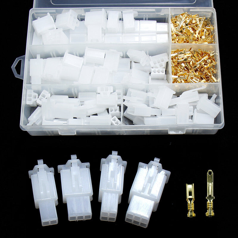 Car Wire Connector Male Female Cable Terminal Harness Connector Plug kit 380Pc