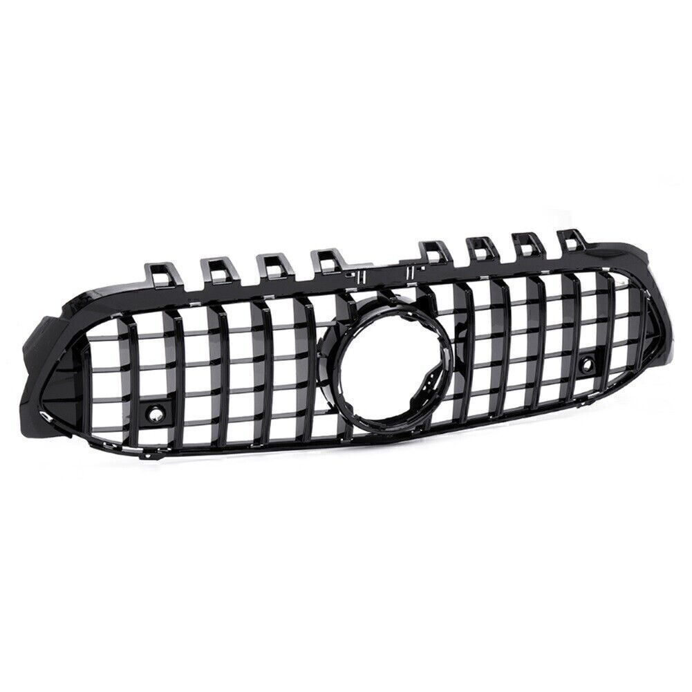 ABS Black GT R Front Grill Grille Fit 2019 for Mercedes-Benz W177 A200 A250 A45