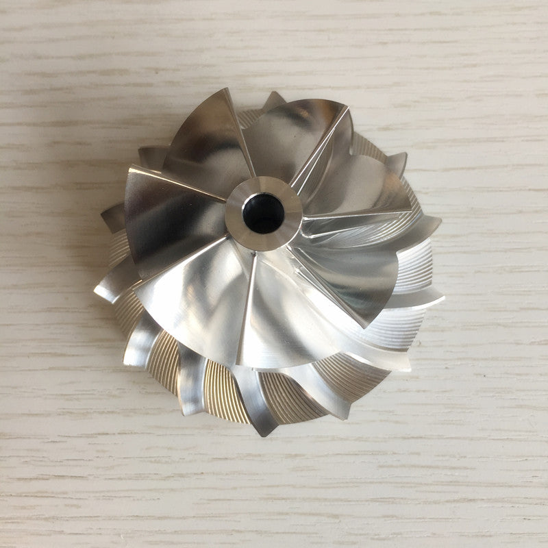 K26 51.00/71.00mm 7+7 blades performance aluminum 2618/billet compressor wheel