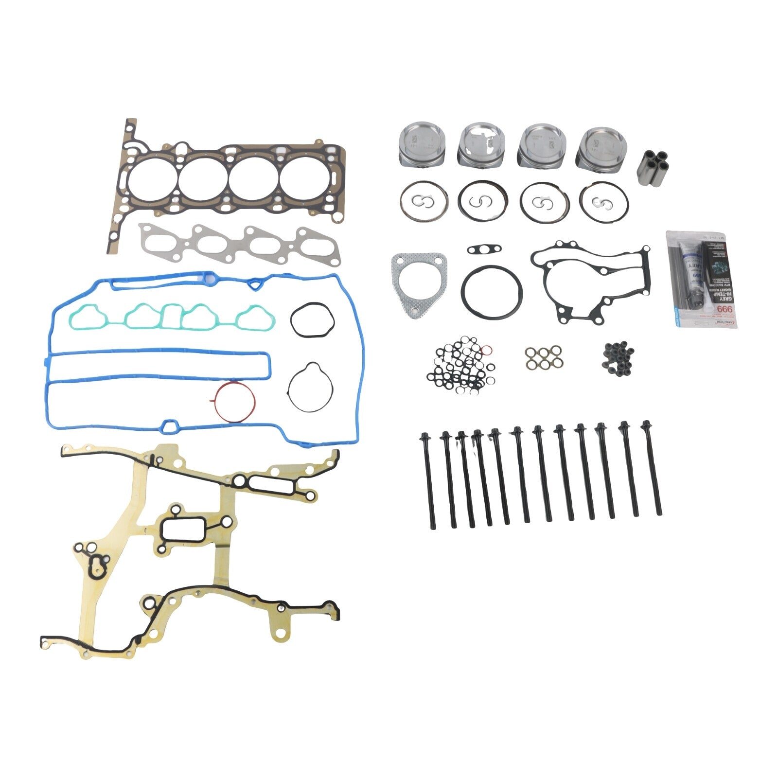 Head Gasket Bolt Set  Piston Ring Kit for Buick Encore for Chevrolet Trax 1.4L