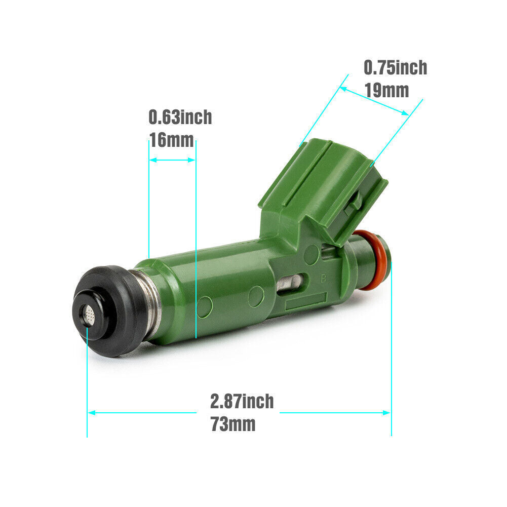 4pcs Fuel Injector For 2000-2006 for Toyota for Corolla 1.8L 2325022040 232500D040 US