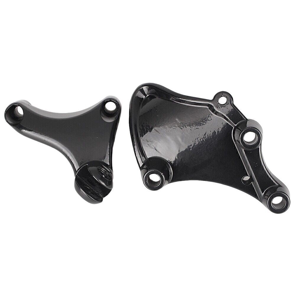 Rear Foot Peg Brake Pedal Footrest Bracket Fit for Harley Sportster XL883 1200 Black