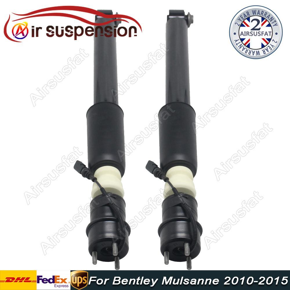 2x Rear Air Suspension Shock Absorber Struts For 2010-2015 for Bentley Mulsanne