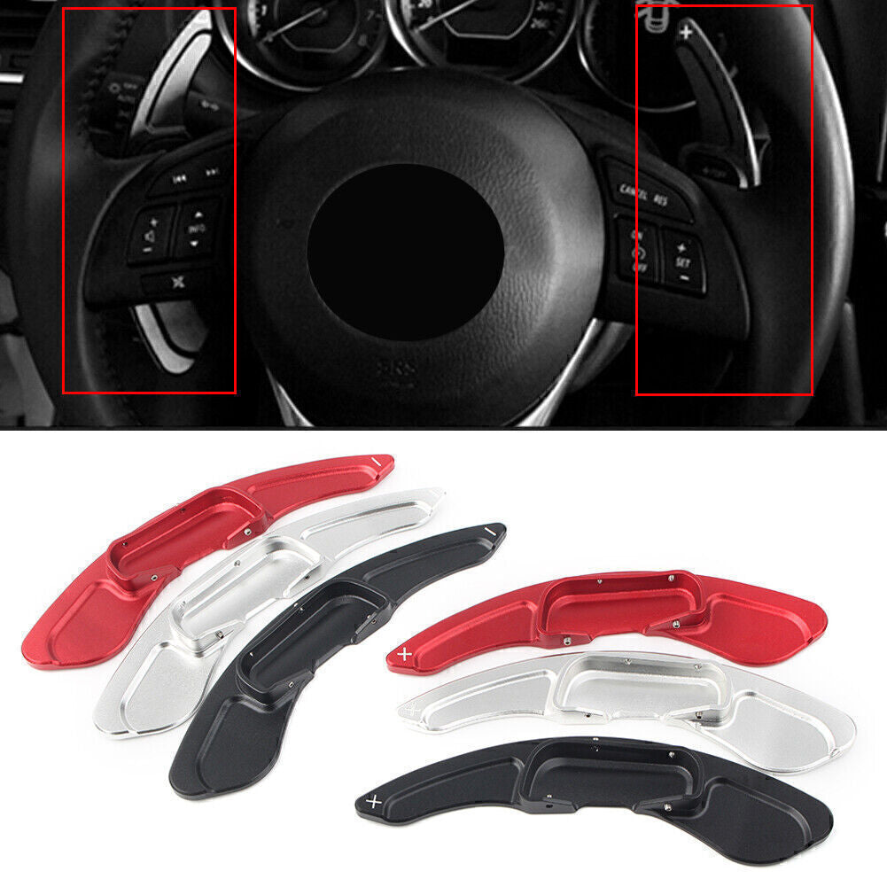 for Mazda 3 6 CX-3 CX-4 CX-5 MX-5 Car Steering Wheel Shift Paddle Shifter