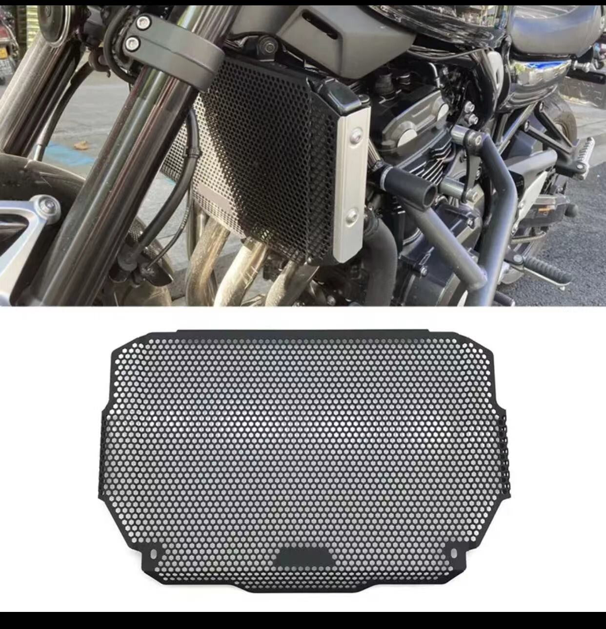 for KAWASAKI Z 900 Z900 2017-2022 Motorcycle Radiator Grille Guard Cover Black
