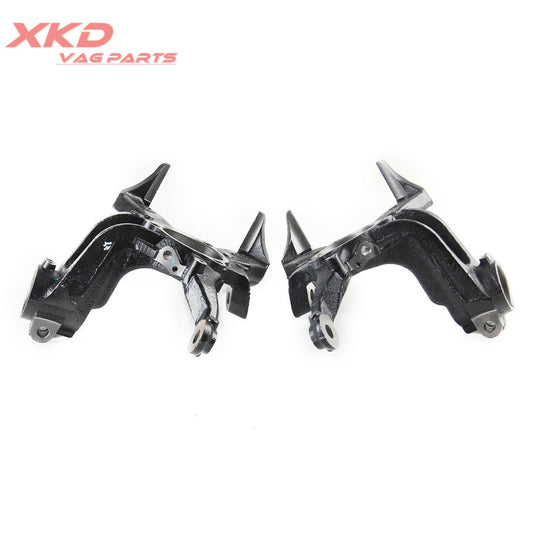 pair of wheel bearing housings with brake brackets suitable for golf caddies 1K0407256T